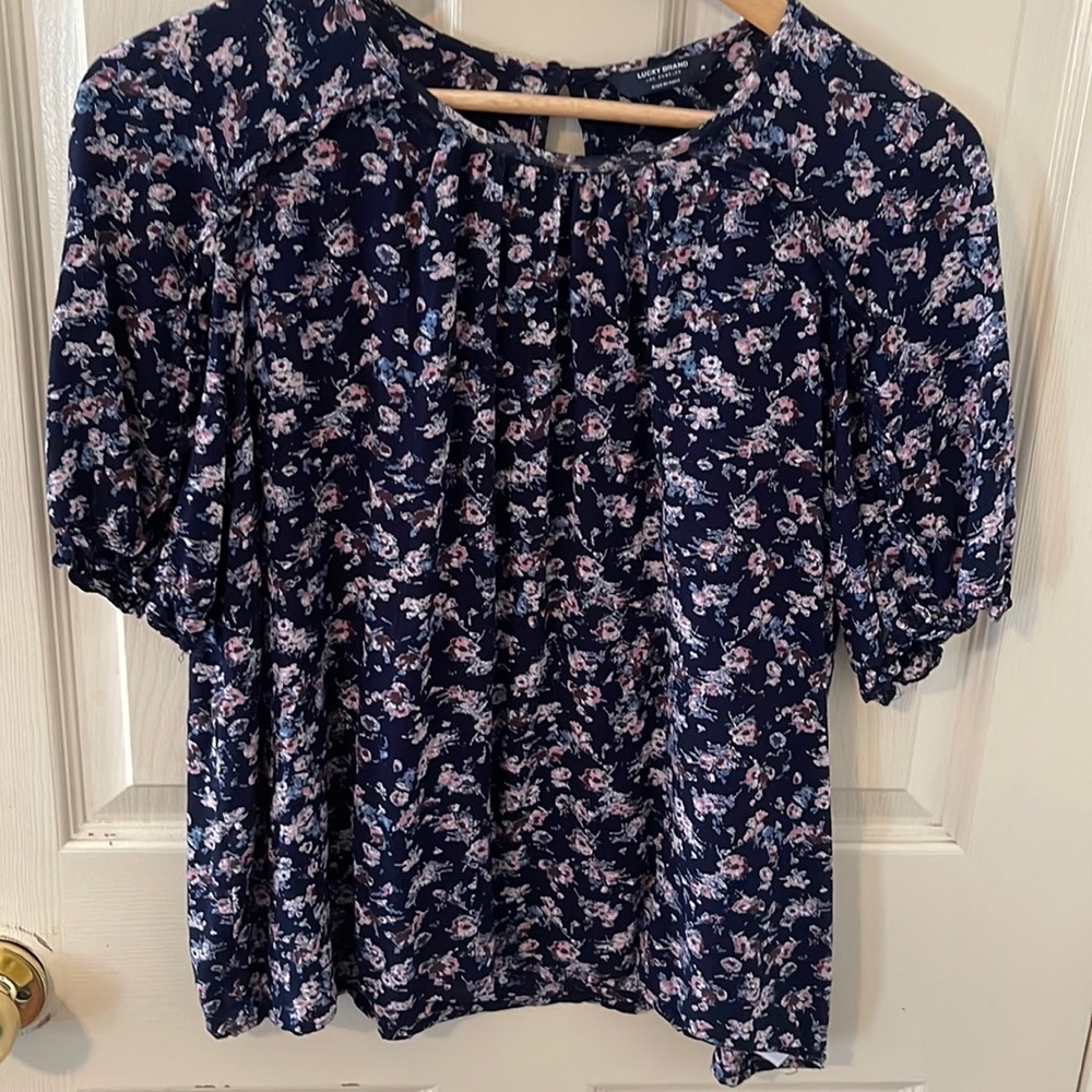 Lucky Brand Floral blouse